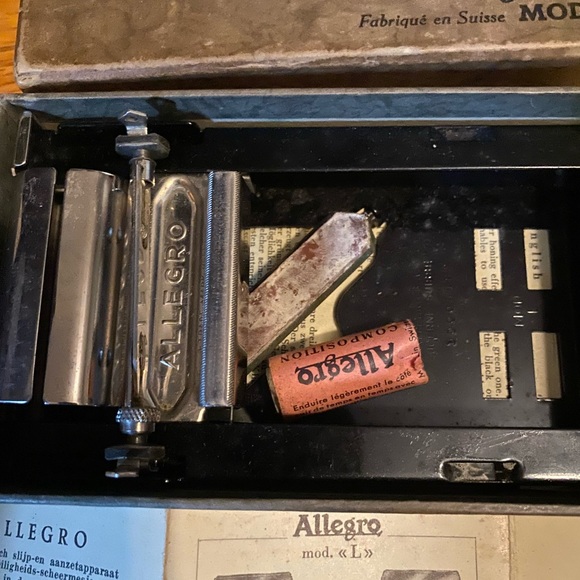 Vintage Razorblade sharpener Allegro Mod L - Picture 3 of 5